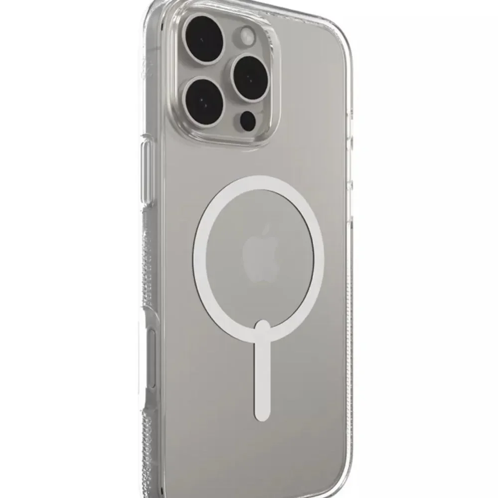 iPhone 16 Pro Max Transparent Silicone Phone Mag Case Brand New